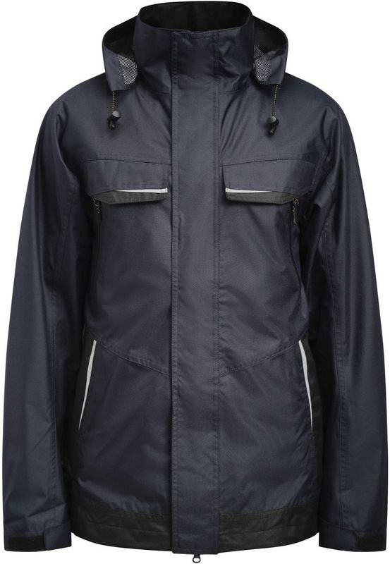 Jobman - 1284 Shell Jacket - Navy/Zwart - Wind- en Waterbestendige Jas