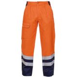 Hydrowear Hamm En20471 Broek Fluor Oranje/Marine maat 46