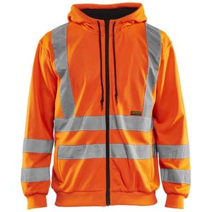 Blåkläder 3346-1974 Hooded Sweatshirt High Vis High Vis Oranje maat M