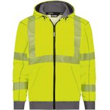 Dassy - Evans - Hoodie - Hoogzichtbaar - Met Rits - Reflecterende Banden