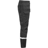 Projob 7509 Stretchbroek Met Kniezakken En Spijkerzakken Heren Zwart/Zwart maat C44