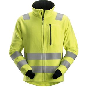 Snickers 2860 ProtecWork Fleece Jack High-Vis Klasse 3 High-Vis Geel maat M