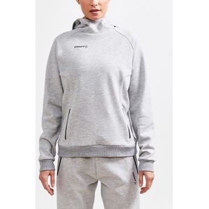 Trui Craft Women Core Soul Hood Sweatshirt W Grey Melange