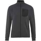 Craft Pro Explore Wool Midlayer Heren Black Melange maat S