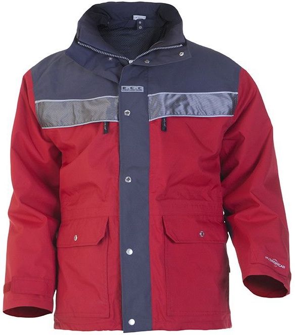 Hydrowear Kiel Parka Rood/Grijs maat XL