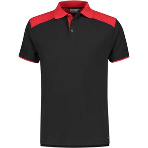 Santino Tivoli Poloshirt Black / Red