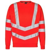 F. Engel 8021 Safety Sweatshirt Red