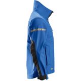 Snickers 1200 AllroundWork Soft Shell Jack Blauw/Zwart