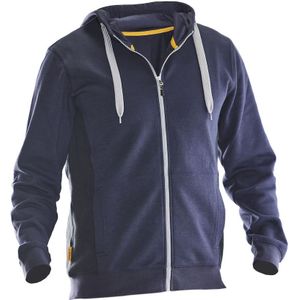 Jobman 5400 Sweatshirt Hoodie Marineblauw/Zwart