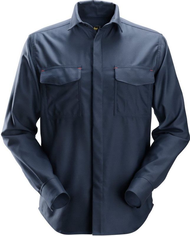 Snickers 8564 ProtecWork Lasshirt met Lange Mouwen Marineblauw maat XS