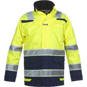 Hydrowear Italië En20471 Parka Italie Fluor Geel/Marine