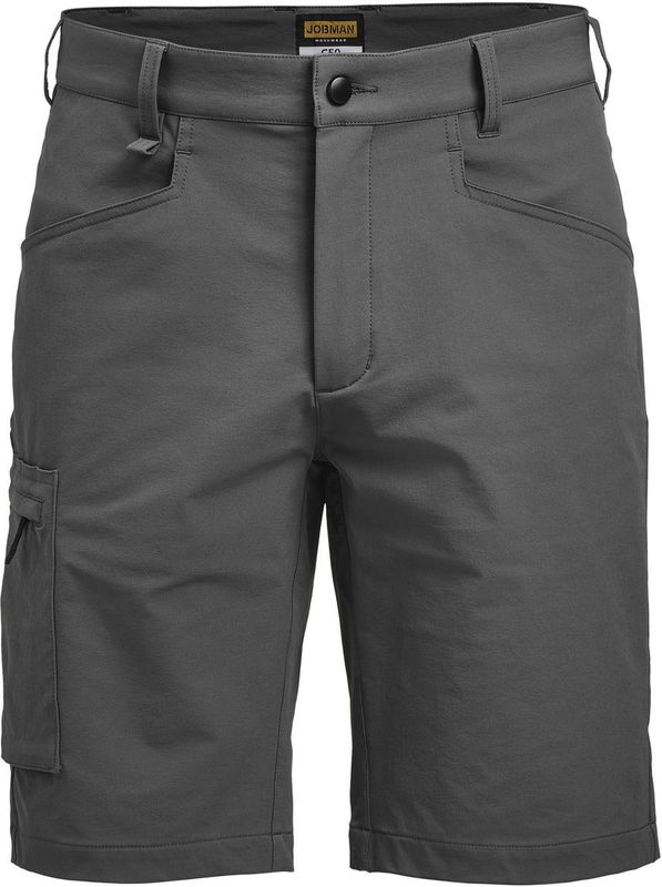 Jobman 2718 Service Shorts Stretch Heren Donkergrijs maat C46