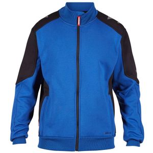 F. Engel 8830-233 Sweat Cardigan Blauw/Zwart maat L