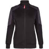F. Engel 8825 Galaxy Sweat Cardigan Ladies Black/Anthracite maat L
