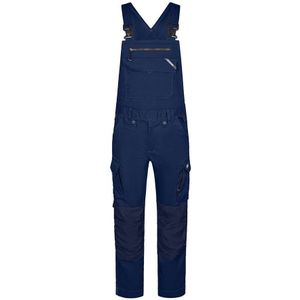 F. Engel 3360 X-treme Strechable Bib Overall Blue Ink maat 48