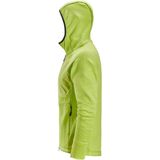 Snickers 8405 Tussenlaag Hoodie met Rits Limegroen/Limegroen maat S