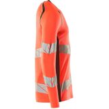 Mascot - 19081-771 - T-shirt - Rood/Donkerantraciet - Lange Mouwen - Hi-Vis