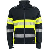 ProJob 6442 - Signalisatie Regenjas - Geel/Zwart - ISO 20471 Klasse 1