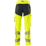 Mascot Accelerate Safe Broek met kniezakken 19479-711 - hi-vis geel/donkermarine