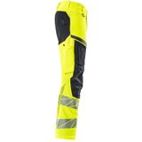 Mascot Accelerate Safe Broek met kniezakken 19479-711 - hi-vis geel/donkermarine