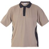 Hydrowear Tolbert Polo Shirt Khaki/Zwart