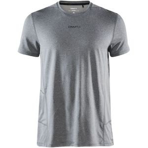 Craft Adv Essence Ss Tee Heren Dark Grey Melange maat 3XL