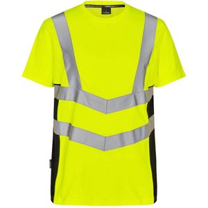 F. Engel 9544 Safety T-Shirt SS Yellow/Black maat S