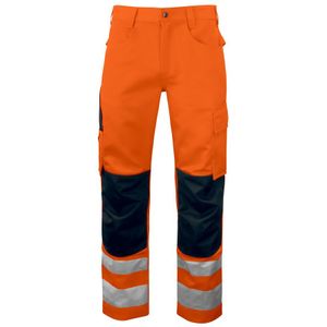 Projob 6532 Werkbroek - ISO 20471 Klasse 2 Oranje/Zwart maat C42