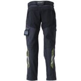 Mascot - 21579-281 - Werkbroek - Donkermarine/Hi-Vis Geel - Met Kniezakken