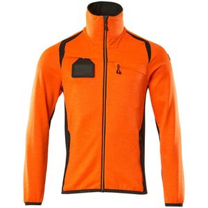 Mascot 19403-316 Fleecetrui met rits Hi-Vis Oranje/Donkerantraciet maat S