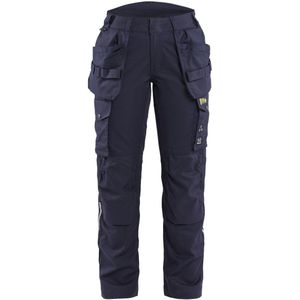 Blåkläder 7108-1512 Dames Multinorm werkbroek inherent Marineblauw maat C34