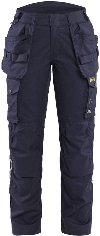 Blåkläder 7108-1512 Dames Multinorm werkbroek inherent Marineblauw maat C34