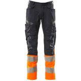 Mascot 19679-236 Broek met kniezakken Donkermarine/Hi-Vis Oranje maat 90C60