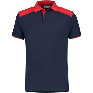 Santino Tivoli Poloshirt Real Navy / Red