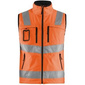 Blåkläder 3049-2517 Softshell vest High Vis High Vis Oranje maat XL