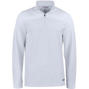 Cutter & Buck Traverse Half Zip Heren Wit