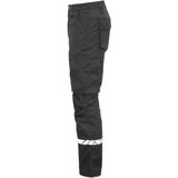 Projob 7508 Stretchbroek Met Kniezakken Heren Zwart/Zwart maat C48