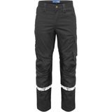 Projob 7508 Stretchbroek Met Kniezakken Heren Zwart/Zwart maat C48