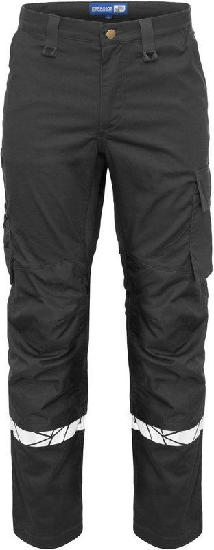Projob 7508 Stretchbroek Met Kniezakken Heren Zwart/Zwart maat C48