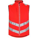 F. Engel 5156 Safety Softshell Vest Red maat L