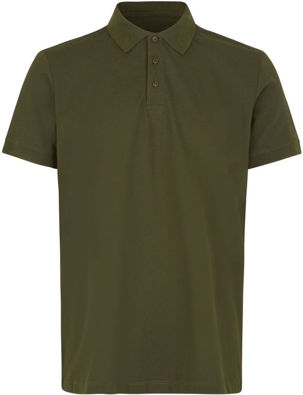 Pro Wear by Id 0586 Poloshirt biologisch katoen Olijf maat S