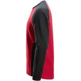 Snickers - 2840 - Sweatshirt - Chilirood/Zwart