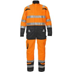 Hydrowear Missouri Multinorm Overal Fluor Oranje/Zwart