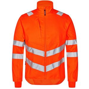 F. Engel 1544 Safety Work Jacket Stretch Orange