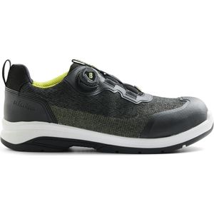 Blåkläder - 2438-0000 CRADLE - Veiligheidsschoen - Zwart/High Vis Geel - Textiel