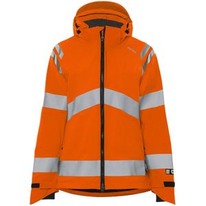 Fristads Hogezichtbaarheids dames shelljack klasse 3 4681 GLPS Hi-Vis Oranje maat XS