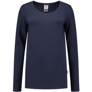 Tricorp 101010 T-Shirt Lange Mouw Dames Blauw