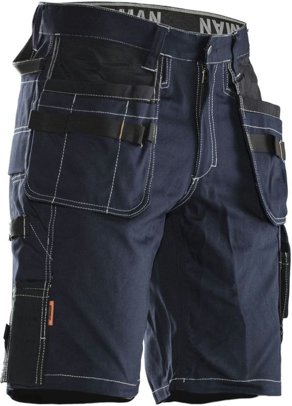 Jobman 2733 - Korte Werkbroek - Navy/Zwart - Technische Korte Werkbroek