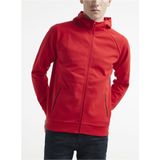 Craft Core Soul Full Zip Hood Heren Bright Red maat M