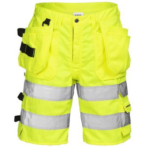 Fristads High vis korte broek klasse 2 2028 PLU Hi-Vis geel